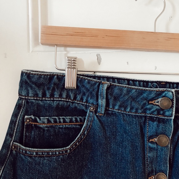 Garage Medium wash Jean Skirt - Picture 2 of 2